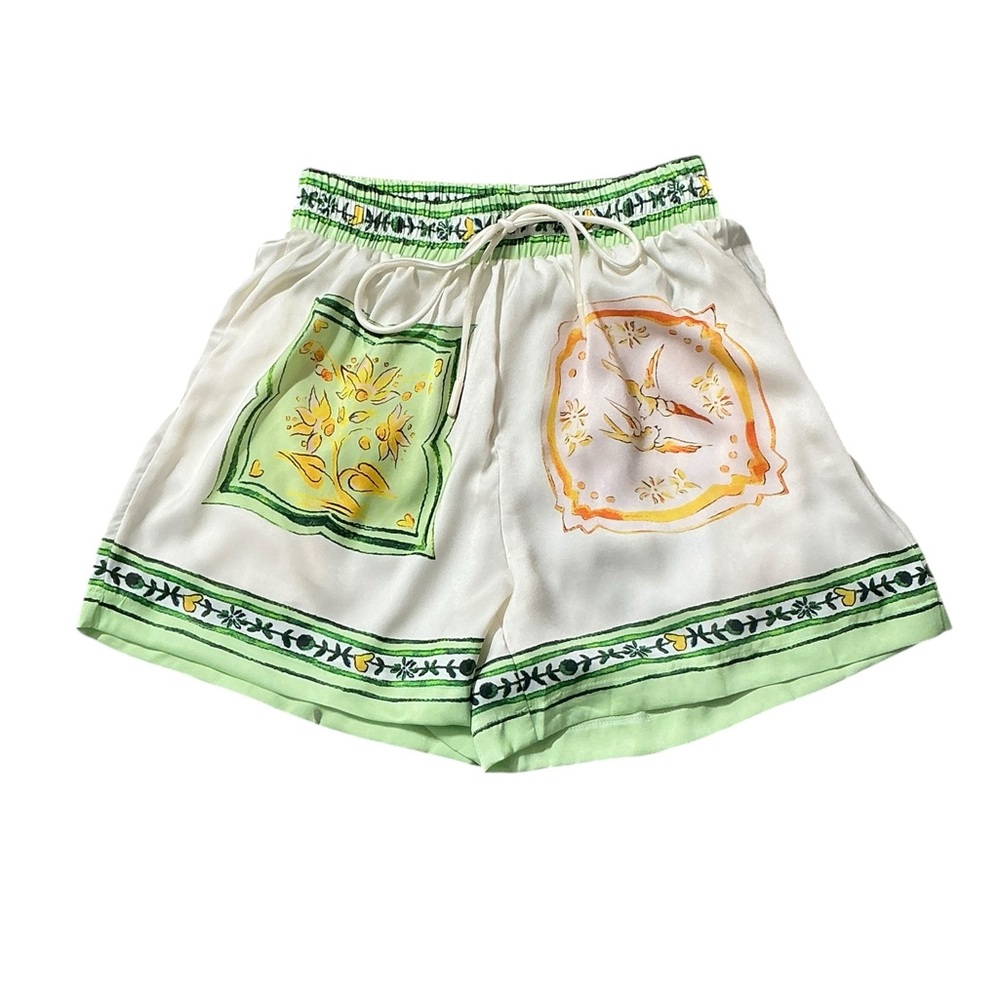 Mediterranean Medallion 2 Piece Short Set S $100 Retail NWOT - Picture 8 of 15